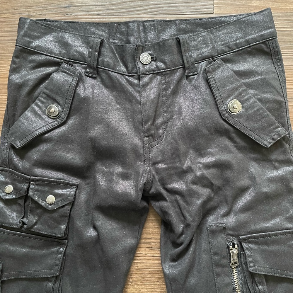 (GIVEAWAY) Tornado Mart Japan Waxed Flared Cargo Pants - Picture 2 of 7